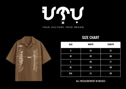 DI KA PASISIIL BUTTON UP SHIRT 'Embroidered'