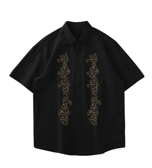 PILIPINO BOXY BUTTON UP "Embroidered"