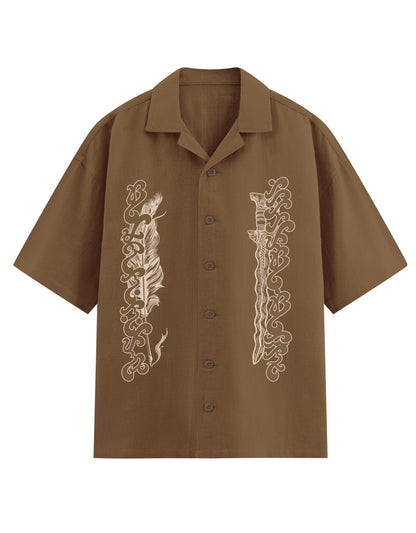 DI KA PASISIIL BUTTON UP SHIRT 'Embroidered'