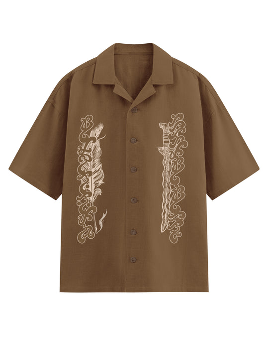 DI KA PASISIIL BUTTON UP SHIRT 'Embroidered'