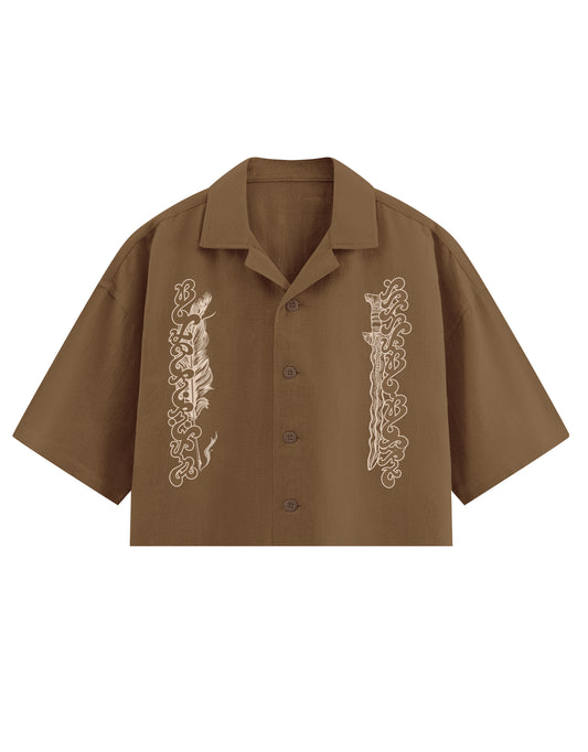 DI KA PASISIIL CROP TOP 'Embroidered'